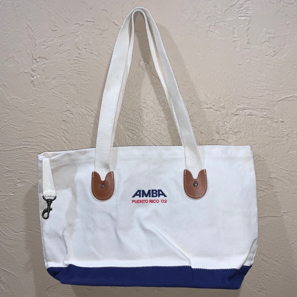 Vintage 2002 AMBA Puerto Rico Tote Bag